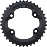 Звезда передняя SHIMANO DEORE, для M6000, 24T-BE для 34-24T, черный Y1WD24000